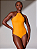 MAIO FRENTE UNICA COM CHOKER DE CORRENTE - LARANJA MANGO  - HOPE RESORT - Imagem 1