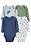 Kit 4 body masculino infantil 3 meses - Apaixonados por importados - Imagem 1