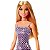 Boneca Barbie Fashion Loira Vestido Lilás com Bolinhas - Imagem 2