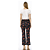 Calça Black Floral Red Print - Animale - Imagem 2