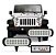 KIT FAROL MILHA AUXILIAR SLIM ESTROBO 16 LEDS | 12/24V - Imagem 3