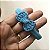 Faixa de Bebê Laço Crochê - Azul Tiffany - Imagem 3