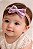 Kit Faixa de Bebê Laços - Lilás Floral - Imagem 2