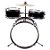 BATERIA INFANTIL 3 PCS 14 POLEGADAS - Imagem 3