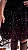 FANTASIA HALLOWEEN CONJUNTO CAVEIRINHA ROSA - Imagem 3