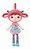 BONECA DE PANO ANGELA SMILE C VESTIDO - Imagem 1