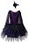 FANTASIA VESTIDO BRUXA ROXA CAPA HALLOWEEN A23 - Imagem 4