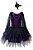 FANTASIA VESTIDO BRUXA ROXA CAPA HALLOWEEN A23 - Imagem 5