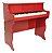 PIANO INFANTIL ELETRICO SEM BANCO VERMELHO - Imagem 1