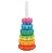 TORRE ENGRENAGEM ARCO IRIS 6PCS - Imagem 1