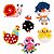 KIT PERSONAGENS EM POMPOM - Imagem 1