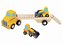 CAMINHAO TRANSPORTE COM CARRO CONSTRUCAO 2UN - Imagem 1