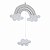 MOBILE ARCO IRIS COM GOTAS - Imagem 1