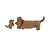 BASSE FIFI GRAVIDA COM 1 FILHOTE - Imagem 1