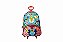 MOCHILA ESCOLAR DE RODINHAS COELHO FLORESTINHA - Imagem 1