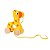 ANIMAL DE MADEIRA GIRAFA DE PUXAR - Imagem 1