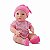 BONECA NEW BORN MENINA SEM CABELO - Imagem 1