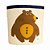 CESTO ORGANIZADOR RETANGULAR URSO - Imagem 1