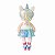 BONECA ANGELA UNICORNIO PATINADORA 33CM - Imagem 3