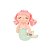 BONECA MINI ANGELA SEREIA PEROLA 20CM 242 - Imagem 1