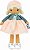 MINHA PRIMEIRA BONECA CHLOE 25CM - Imagem 1