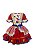 VESTIDO JUNINO XADREZ VERMELHO A24 - Imagem 8
