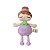 BONECA MINI ANGELA FRUTA UVA 20CM - Imagem 1