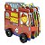 LIVRO AVENTURA SOBRE RODAS CAMINHAO DE BOMBEIROS DO FRED - Imagem 2