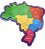 QUEBRA CABECA MAPA DO BRASIL - Imagem 1