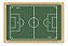CAMPO FUTEBOL DE BOTÃO 40 X 60 CM - Imagem 3