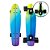 SKATE MINI CRUISER ESTAMPA BOTH SIDES AZUL E VERDE - Imagem 1
