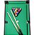 JOGO BILHAR DE MESA COM PE G 64X37X60CM - Imagem 3