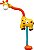 CHUVEIRINHO GIRAFA COM VENTOSAS MULTICOLOR - Imagem 1
