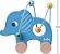 CARRINHO ELEFANTE ARAMADO AZUL - Imagem 3