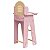 CADEIRA DE MADEIRA PARA BONECA ROSA - Imagem 3