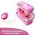 MAQUINA COSTURA INFANTIL MINI ATELIE ROSA CLARO - Imagem 3