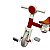BICICLETA EQUILIBRIO INFANTIL 2 EM 1 BRANCO E VERMELHO - Imagem 3