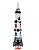 PLUS PLUS TUBO 240PCS FOGUETE SATURNO V - Imagem 1