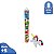 PLUS PLUS TUBO UNICORNIO 100 PCS - Imagem 3