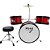 BATERIA INFANTIL ACUSTICA 2 TONS VERMELHA - Imagem 2