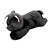 BRINQUEDO GATO DE TECIDO DEITADO 50CM: PRETO - Imagem 1