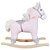 UNICORNIO DE BALANCO REVESTIDO TECIDO - Imagem 2