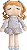 BONECA MINI COM CAIXA ANGELA MARI 20 CM - Imagem 1