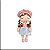 BONECA ANGELA MAITE 33CM - Imagem 1