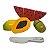 KIT FRUTAS C CORTE KIWI MAMAO MELANCIA - Imagem 1