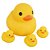 BRINQUEDO DE BANHO FAMILIA PATO - Imagem 1