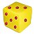 BRINQUEDO CUBO RELEVO TECIDO - Imagem 1