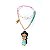 COLAR FASHION GIRL PRINCESA GENIO COM BOLINHAS - Imagem 1