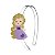 TIARA ARCO TRANSPARENTE PRINCESA TRANCAS - Imagem 1