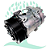 Compressor Sanden 7H15 Caterpillar 924H/938H (Pass) 8PK 24v Saida Hrz.. (Denso) - Imagem 1
